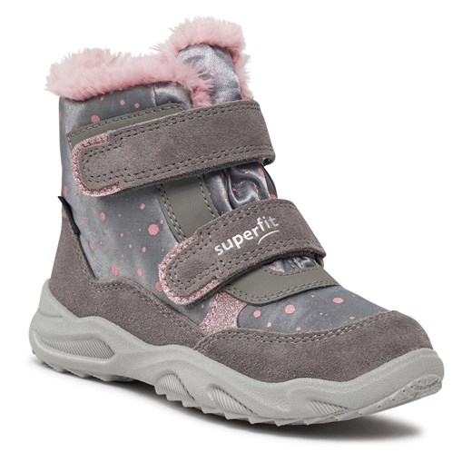 Śniegowce Superfit GORE-TEX 1-009226-2500 S Grey/Pink Superfit 28 okazja eobuwie.pl