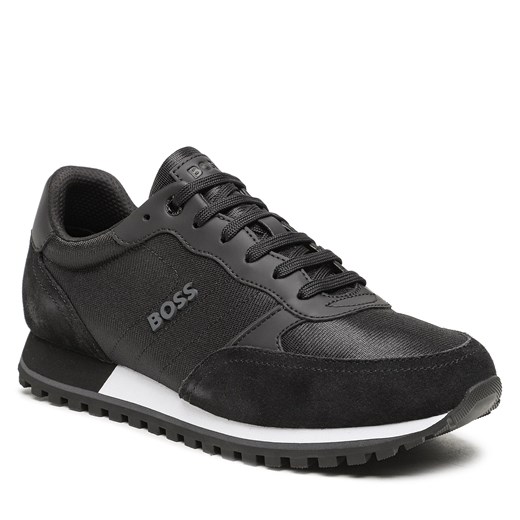 Sneakersy Boss 50498133 Black 001 46 eobuwie.pl