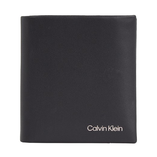 Portfel męski Calvin Klein Ck Concise Trifold 6Cc W/Coin K50K510593 Ck Black BAX ze sklepu eobuwie.pl w kategorii Portfele męskie - zdjęcie 166869810