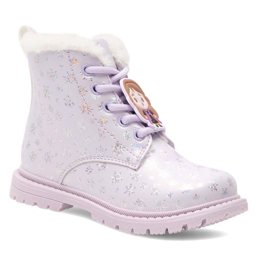 Botki Frozen AW23-103DFR Fioletowy 25 eobuwie.pl