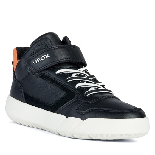 Sneakersy Geox J Hyroo Boy J36GWA 05422 C0038 M Black/Orange Geox 29 eobuwie.pl