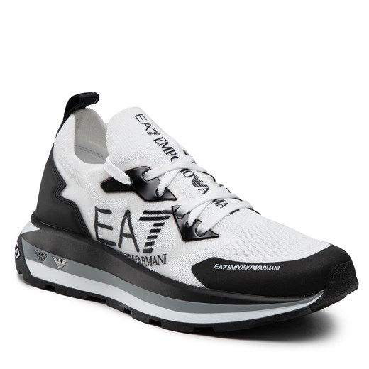 Sneakersy EA7 Emporio Armani X8X113 XK269 White/Black Q708 40.23 eobuwie.pl