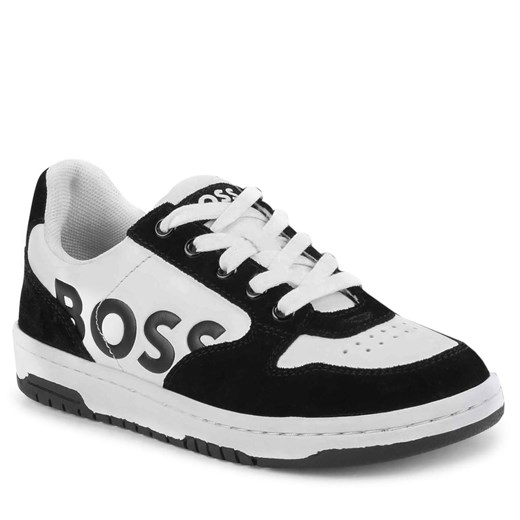 Sneakersy Boss J29359 M Black 09B 35 okazyjna cena eobuwie.pl