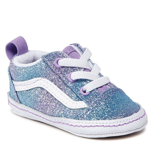 Tenisówki Vans Old Skool Crib VN0A3U8KABN1 (Ombre Glitter) Mit/Trwwht Vans 19 eobuwie.pl