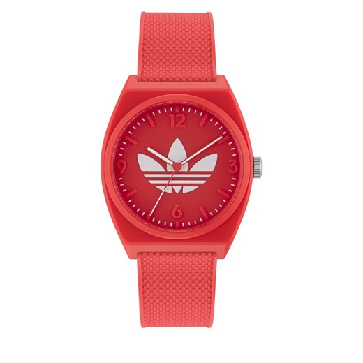 Zegarek adidas Originals Project Two Watch AOST23051 Czerwony ze sklepu eobuwie.pl w kategorii Zegarki - zdjęcie 166874724