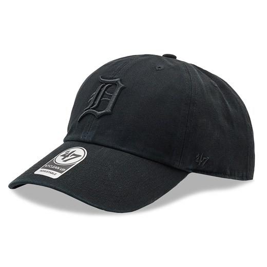 Czapka z daszkiem 47 Brand Mlb Detroit Tigers B-RGW09GWSNL-BK Czarny ze sklepu eobuwie.pl w kategorii Czapki z daszkiem męskie - zdjęcie 166874812