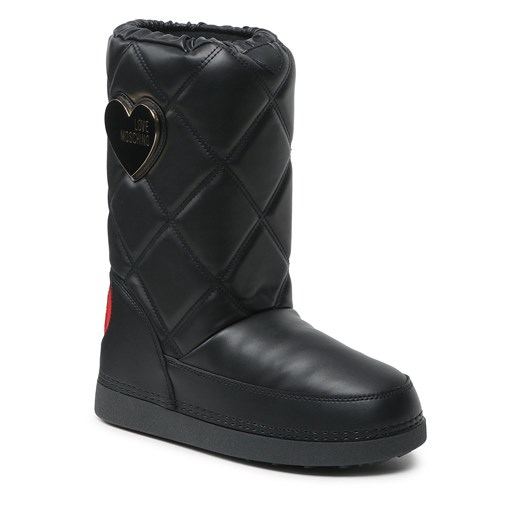 Śniegowce LOVE MOSCHINO JA24172G1HIT7000 Nero Love Moschino 37/38 promocyjna cena eobuwie.pl