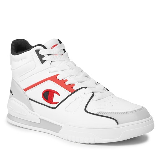 Sneakersy Champion Mid Cut Shoe 3 Point Mid S22119-WW010 Wht/Navy/Red Champion 42 eobuwie.pl