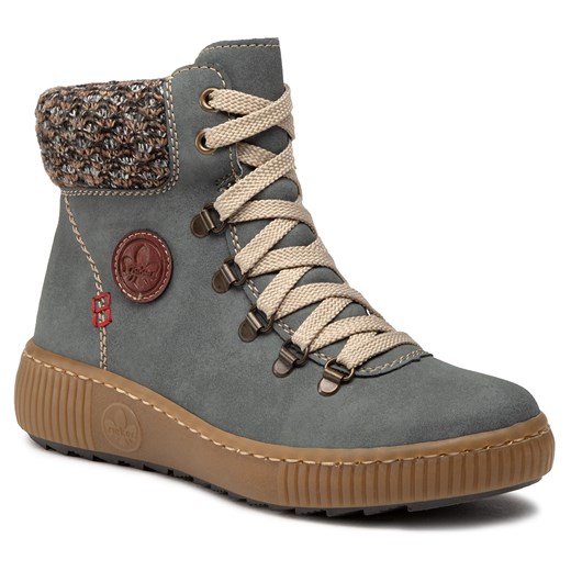 Botki Rieker Z6648-14 Blau Rieker 38 eobuwie.pl