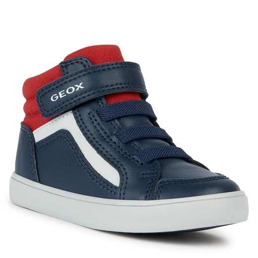 Sneakersy Geox B Gisli Boy B361ND 05410 C0735 M Navy/Red Geox 21 okazyjna cena eobuwie.pl