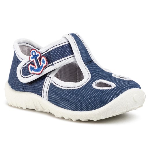 Kapcie Superfit 6-09248-80 Blau Superfit 19 eobuwie.pl