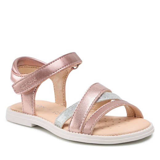 Sandały Geox J S.Karly G. D J5235D 0HINF C8011 M Rose Geox 26 eobuwie.pl