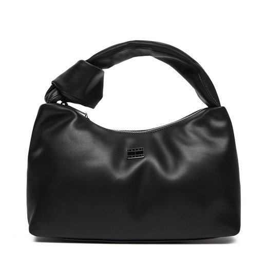 Torebka Tommy Jeans Tjw City Girl Shoulder Bag AW0AW15814 Black BDS ze sklepu eobuwie.pl w kategorii Torby Shopper bag - zdjęcie 166878130