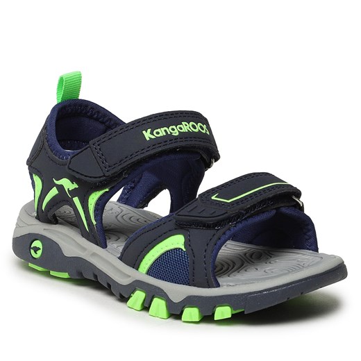 Sandały KangaRoos K-Mont II 18729 000 4054 Dk Navy/Lime Kangaroos 29 eobuwie.pl