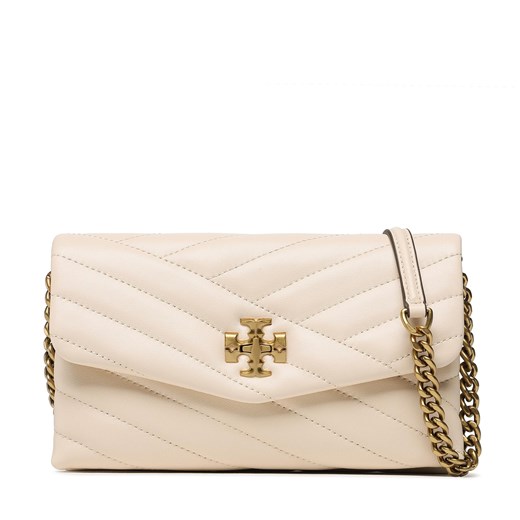 Torebka Tory Burch Kira Chevron Chain 90343 New Cream 122 Tory Burch one size eobuwie.pl okazja