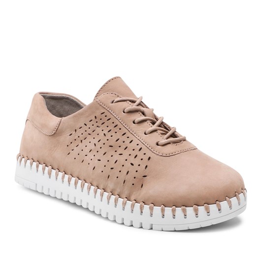 Półbuty Caprice 9-23550-28 Taupe Nubuc 334 Caprice 40 eobuwie.pl