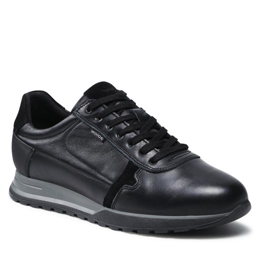 Sneakersy Wojas 10021-71 Black Wojas 45 eobuwie.pl