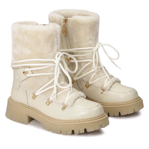 Śniegowce Kazar Dubberly 83195-F2-B6 Off White Kazar 38 eobuwie.pl