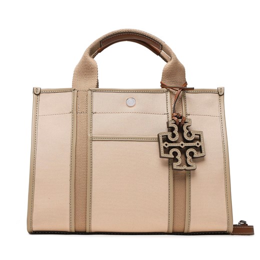Torebka Tory Burch Twill Small Tory Tote 142577 Coy Pink 654 Tory Burch one size eobuwie.pl
