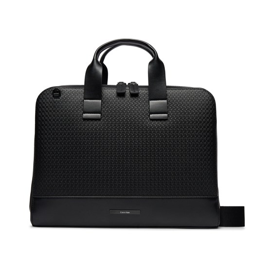 Torba na laptopa Calvin Klein Modern Bar Slim Laptop Bag Mono K50K511366 Black Calvin Klein one size eobuwie.pl