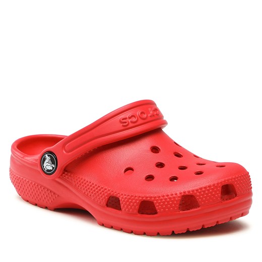 Klapki Crocs Crocs Classic Kids Clog 206991 Varsity Red 6WC Crocs 28.5 eobuwie.pl