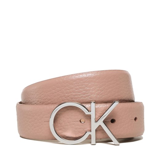 Pasek Damski Calvin Klein Re-Lock Ck Logo Belt 30mm Pbl K60K610413 GBI ze sklepu eobuwie.pl w kategorii Paski damskie - zdjęcie 166883784