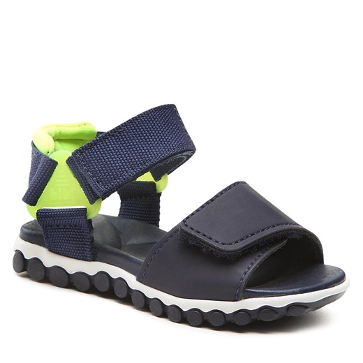 Sandały Bibi Summer Roller Sport 1103177 Navy/Amarelo Fluor Bibi 24 eobuwie.pl