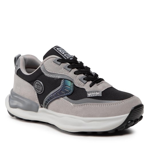 Sneakersy Big Star Shoes KK274100 Black/Dk.Grey 38 promocja eobuwie.pl