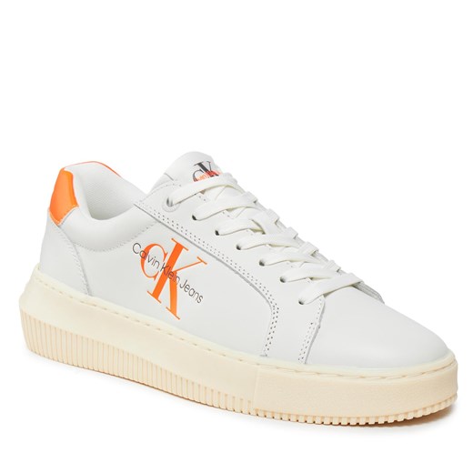 Sneakersy Calvin Klein Jeans Chunky Cupsole Laceup Mon Lth Wn YW0YW00823 Bright 36 eobuwie.pl