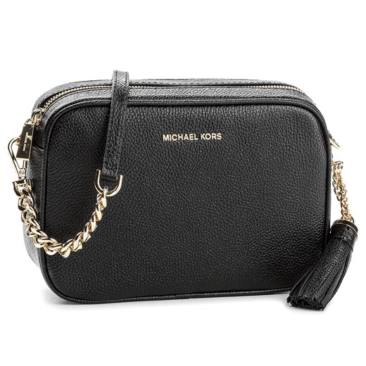 Torebka MICHAEL Michael Kors Crossbodies 32F7GGNM8L Black ze sklepu eobuwie.pl w kategorii Listonoszki - zdjęcie 166886383