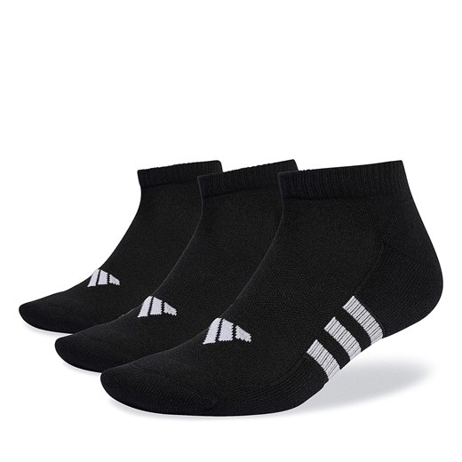 Skarpety stopki unisex adidas Performance Cushioned Low Socks 3 Pairs IC9518 black/black/black ze sklepu eobuwie.pl w kategorii Skarpetki męskie - zdjęcie 166886390