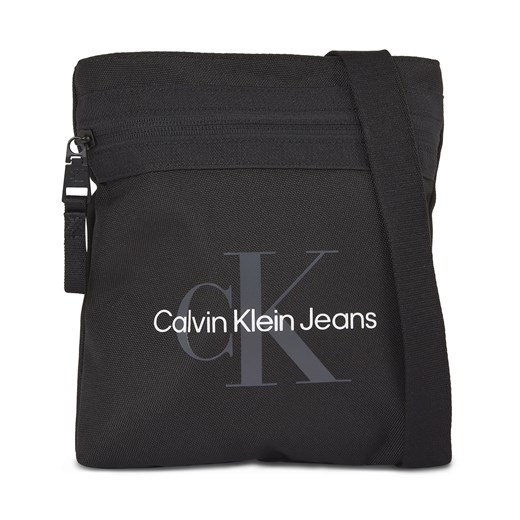 Saszetka Calvin Klein Jeans Sport Essentials Flatpack18 M K50K511097 Czarny ze sklepu eobuwie.pl w kategorii Torby męskie - zdjęcie 166886874