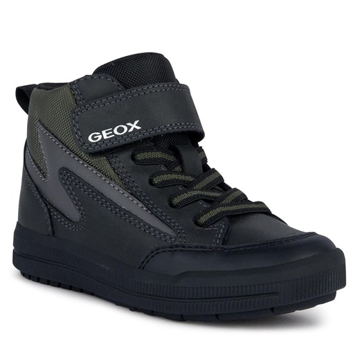 Sneakersy Geox J Arzach Boy J364AF 0MEFU C0033 S Black/Military Geox 28 okazja eobuwie.pl