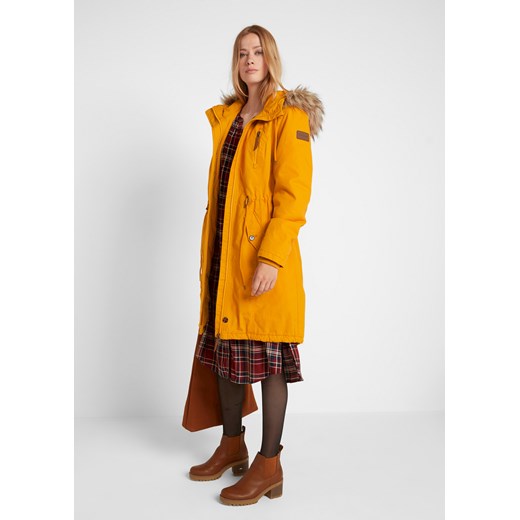 Parka zimowa z kapturem ze sztucznym futerkiem 54 bonprix