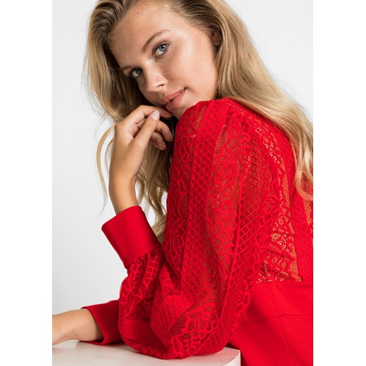 Sukienka z koronką 42 bonprix