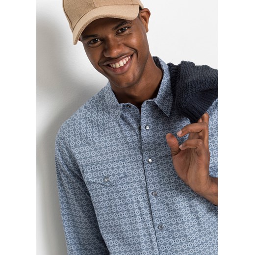 Koszula z długim rękawem 45/46 (XXL) bonprix