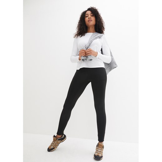Legginsy ocieplane outdoorowe, dł. przed kostkę 44/46 bonprix