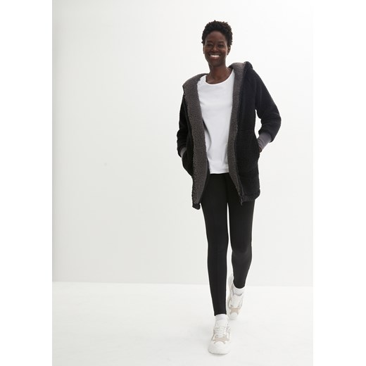 Bluza rozpinana z polaru baranka, oversized 44/46 bonprix