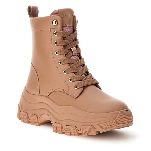 Botki Guess Bissonn FL8BIN Nude Guess 39 okazja eobuwie.pl