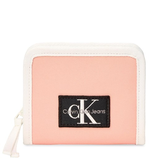 Portfel dziecięcy Calvin Klein Jeans Colour Blocking Velcro Wallet IU0IU00452 TVL ze sklepu eobuwie.pl w kategorii Akcesoria dziecięce - zdjęcie 166928281