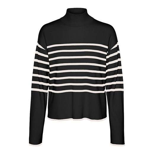 Vero Moda Sweter w kolorze czarno-kremowym ze sklepu Limango Polska w kategorii Swetry damskie - zdjęcie 166930872