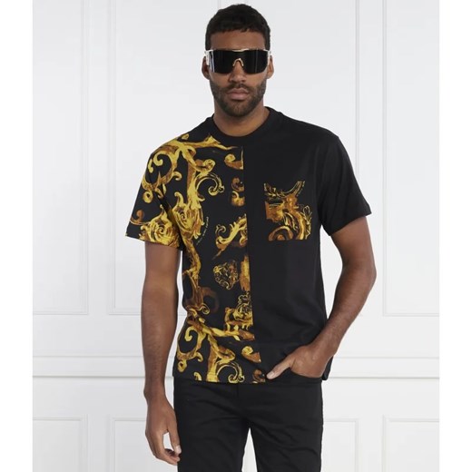 T-shirt męski Versace Jeans z krótkimi rękawami