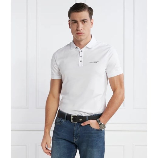 Armani Exchange Polo | Regular Fit ze sklepu Gomez Fashion Store w kategorii T-shirty męskie - zdjęcie 166933880