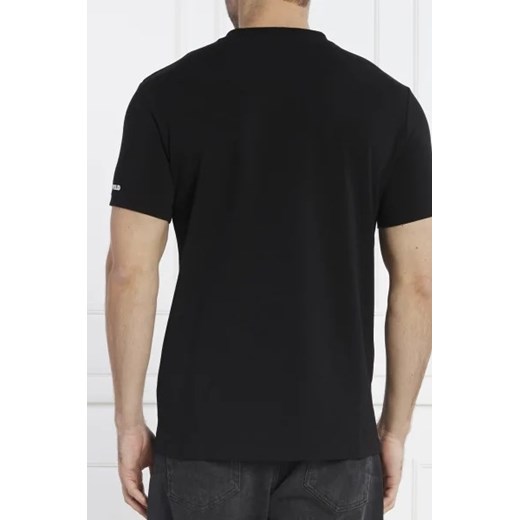 T-shirt męski Karl Lagerfeld młodzieżowy z elastanu 