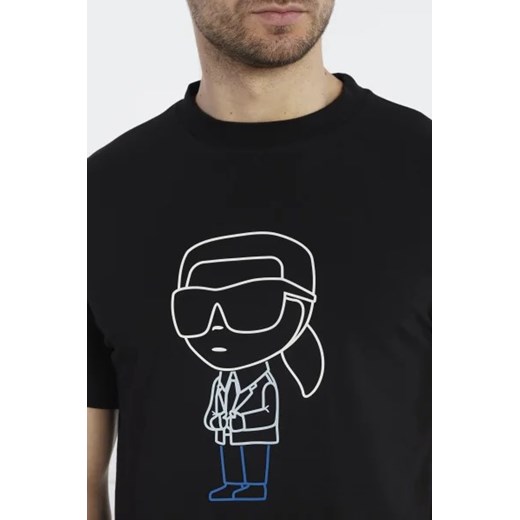 T-shirt męski czarny Karl Lagerfeld 