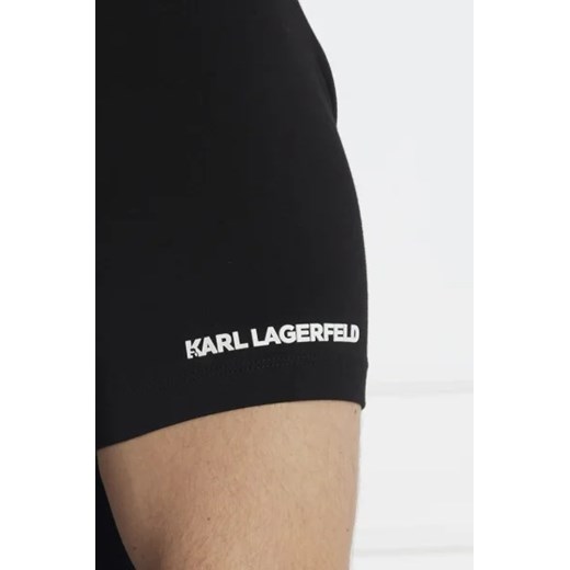 T-shirt męski Karl Lagerfeld z krótkim rękawem wiosenny 