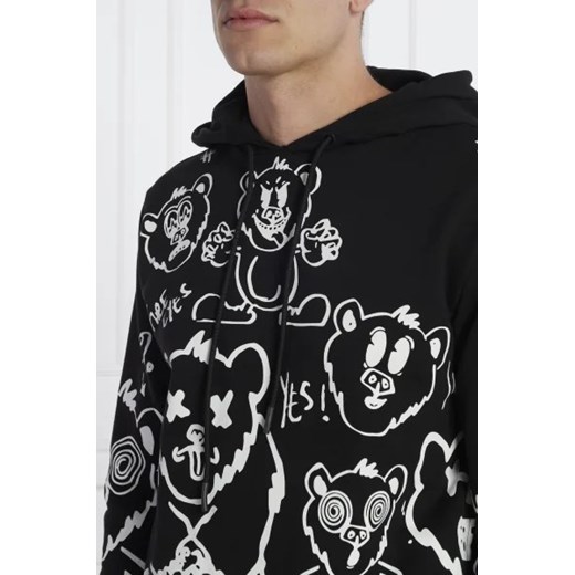 Bluza męska Iceberg z bawełny w nadruki 
