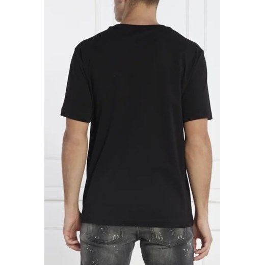 T-shirt męski Iceberg z krótkimi rękawami z napisami