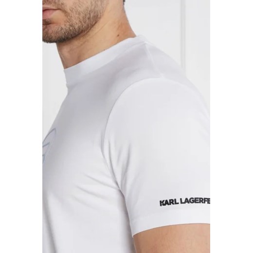 T-shirt męski Karl Lagerfeld bawełniany 