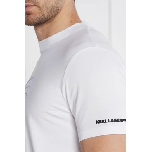 T-shirt męski Karl Lagerfeld w stylu młodzieżowym